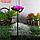 Светильник садовый на солнечной батарее "Лотос" 70 см, 1LED, 300 m/ah, БЕЛЫЙ, фото 2