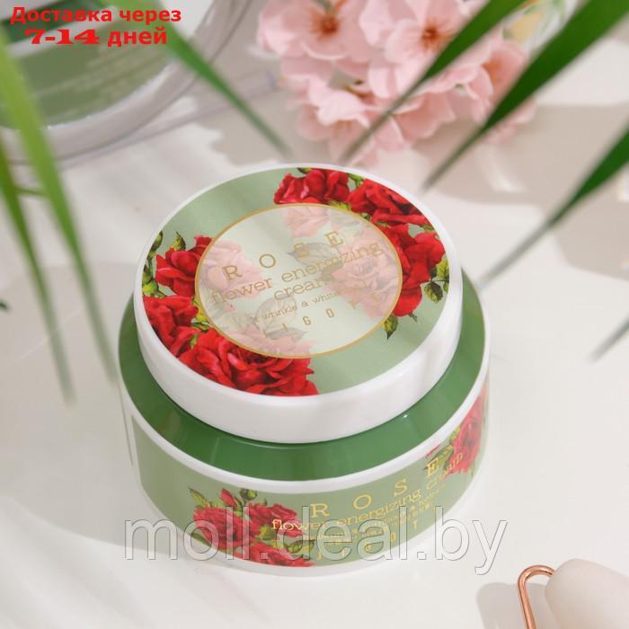 Крем для лица Jigott с экстрактом розы Rose Flower Energizing Cream, 100 мл - фото 2 - id-p201245878