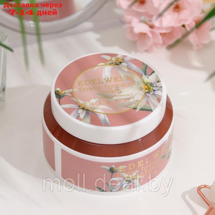 Крем для лица Jigott c экстрактом эдельвейса Edelweiss Flower Hydration Cream, 100 мл - фото 2 - id-p201245891