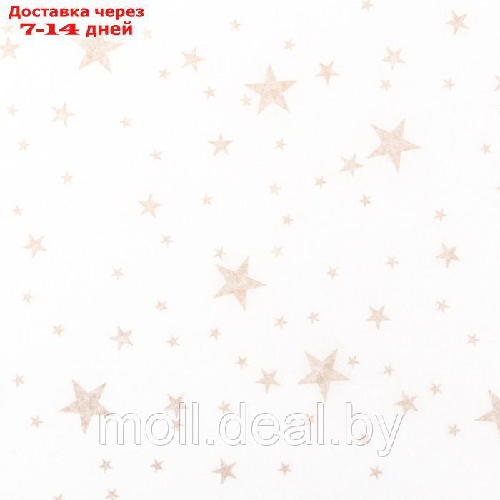 Бумага силиконизированная "Звёзды", золотые 0,38 х 5 м - фото 4 - id-p201246993