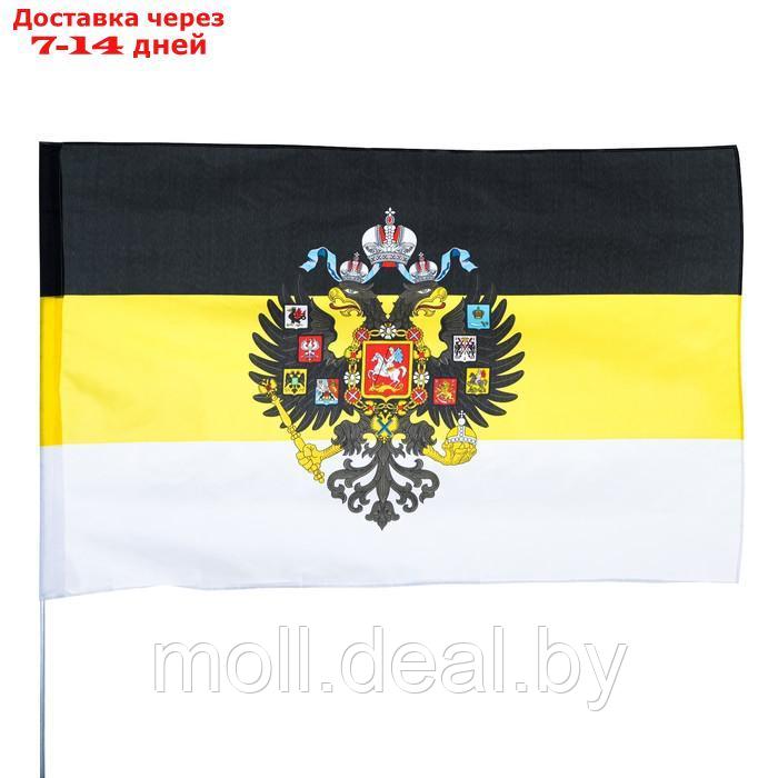 Флаг Российской империи с гербом, 135 х 90 см - фото 2 - id-p201245035