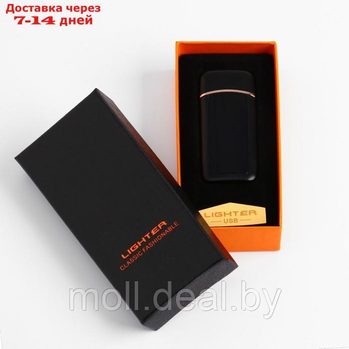 Зажигалка электронная "Загрузка пятница", спиральная, 7.3 х 3 см, от USB, черная - фото 4 - id-p201240889