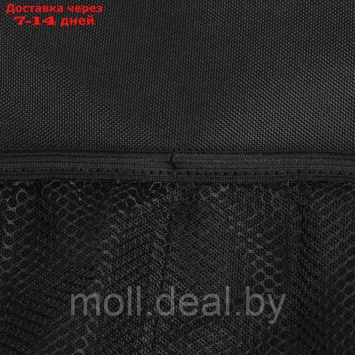 Органайзер на спинку заднего сидения в багажник, 95 х 40 см, оксфорд, черный - фото 5 - id-p201245311