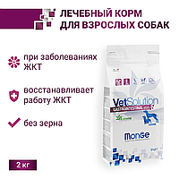 2кг Monge VetSolution Dog GASTROINTESTINAL Вет. диета для собак с заболеваниями ЖКТ