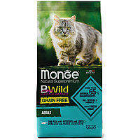 1.5кг Monge Cat BW GF COD FISH / POTATOES беззерновой для кошек треска, картофель