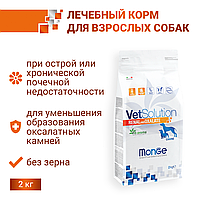 Monge Корм Monge VetSolution Dog RENAL Oxalate 2кг Вет. диета для собак с почечной недостаточностью