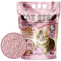 Наполнитель комкующийся соевый Cat Step Tofu Lotus 6л