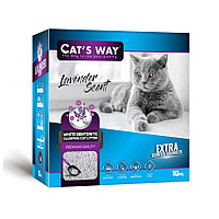 Cats Way Cats Way Box Lavander - комкующийся наполнитель с ароматом лаванды 6 л