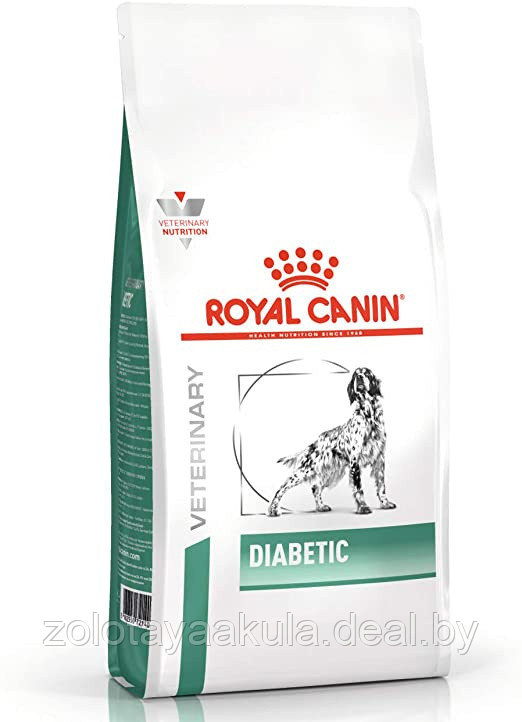 1,5кг Корм ROYAL CANIN Diabetic Canine диета для взрослых собак при сахарном диабете - фото 1 - id-p201279908