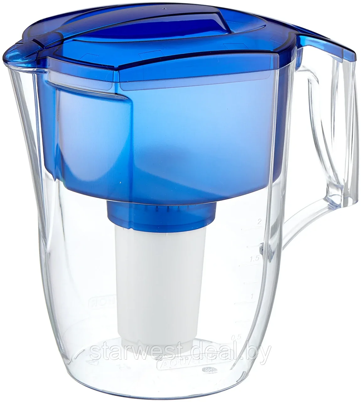 Аквафор Гарри 3,9 л (синий) Фильтр-кувшин для очистки воды - фото 1 - id-p201282056