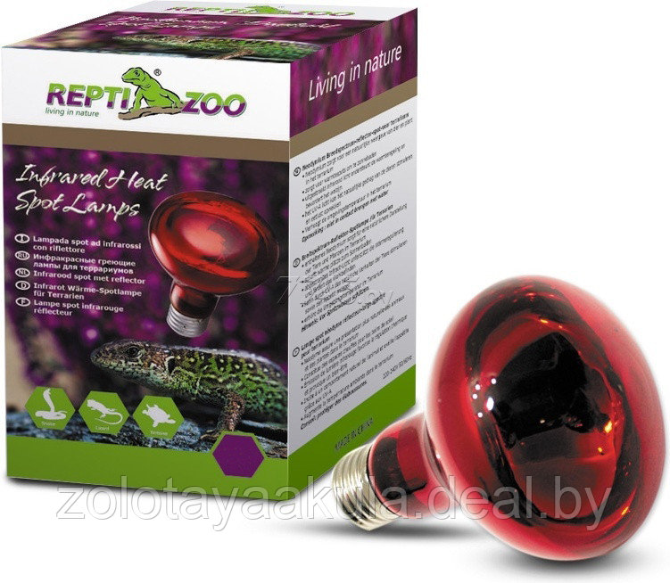 Repti-Zoo Лампа инфракрасная Repti-Zoo "ReptiInfrared", 60вт - фото 1 - id-p201279957