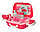 Детский игровой набор для девочек юная красавица 008-933A, сумочка, фен, расчёска, духи, помады, браслеты, фото 3