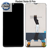Дисплей (экран) Xiaomi Redmi Note 8 Pro оригинал (M1906G7G) с тачскрином, черный цвет