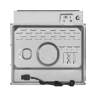 Шкаф духовой газовый с электрическим грилем  MAUNFELD MOGM703B2, фото 10