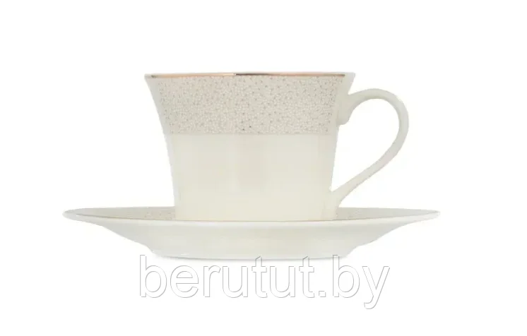 Чайная пара / кофейная пара фарфор FIORETTA PEARL 200 мл - фото 2 - id-p201283604
