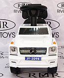 Детская машинка-каталка толокар RiverToys Mercedes-Benz JYZ-09B (белый), фото 2