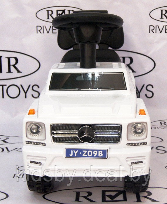 Детская машинка-каталка толокар RiverToys Mercedes-Benz JYZ-09B (белый) - фото 2 - id-p201283631