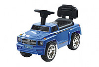 Детская машинка-каталка толокар RiverToys Mercedes-Benz JYZ-09B (синий)