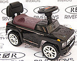 Детская машинка-каталка толокар RiverToys Mercedes-Benz JYZ-09B (синий), фото 5