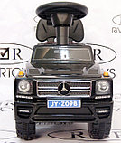 Детская машинка-каталка толокар RiverToys Mercedes-Benz JYZ-09B (синий), фото 6
