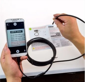 Эндоскоп для Android и ПК Android and PC Endoscope, 2 метра - фото 3 - id-p201285137