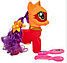 Детская игрушка пони с аксессуарами SM1998 для девочки, рюкзачок, расческа, заколка, зеркальце, фото 2