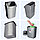 Урна для мусора Swing bin 15L, Серебристый/ графитовый, фото 7