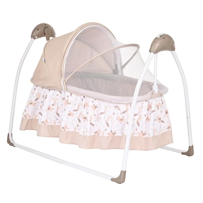 Электрокачели Колыбель Camellia Beige Fox Лисичка Бежевый SG239 - фото 1 - id-p201286045