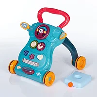 Ходунки Каталка Babyhit Jolly Steps Звуковые эффекты Голубой