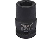 Головка торцевая ударная 1/2" 6гр. 14мм L39мм CrMo "Yato"