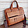 Стильная сумка - портфель для документов Jeep Buluo n.8012 Светло-коричневая, фото 2
