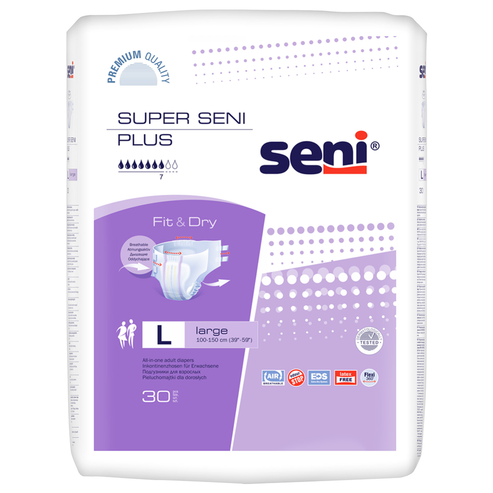 Подгузники для взрослых Super Seni Extra Large, 10 шт - фото 1 - id-p201289478