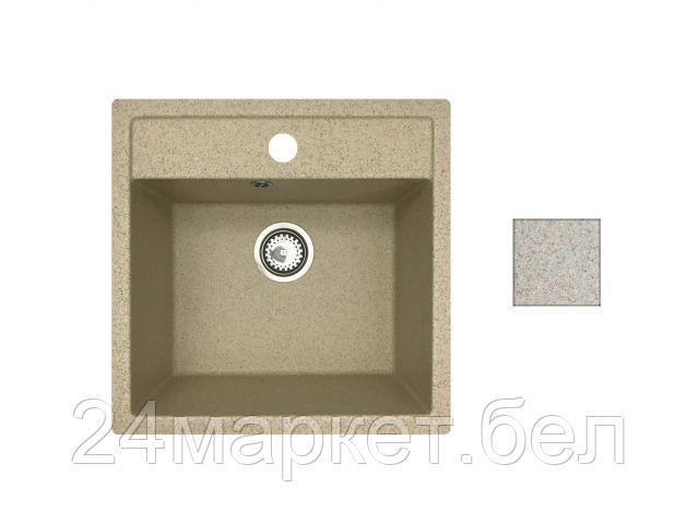 Мойка кухонная из искусственного камня STAR гранит 510х505 mm, AV Engineering - фото 1 - id-p201291144