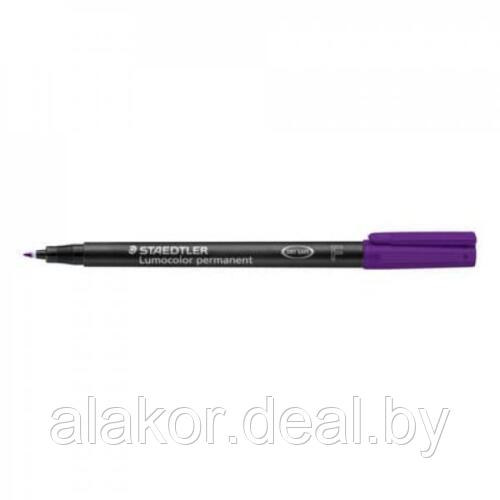 Маркер перманентный STAEDTLER Lumocolor 318, F, фиолетовый, 0.6мм - фото 1 - id-p201291269
