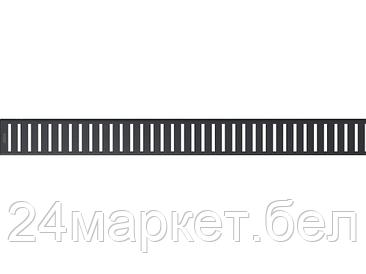 Alcaplast Чехия Решетка для водоотводящего желоба (черный мат) PURE-850BLACK, Alcaplast