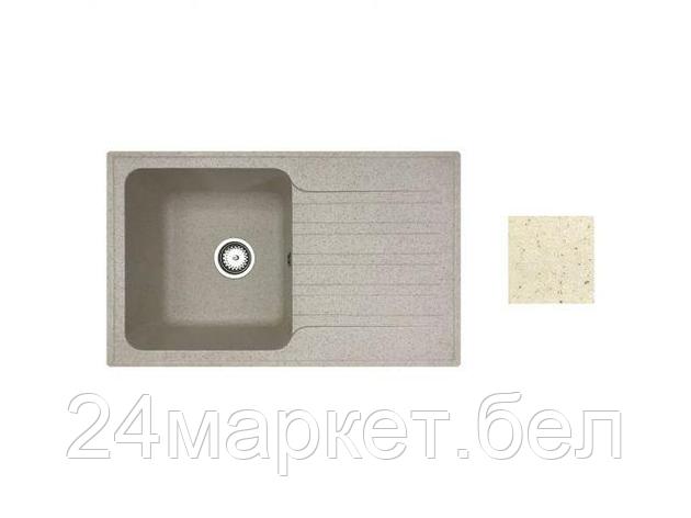 Мойка кухонная из искусственного камня ART песочный 770х475 mm, AV Engineering, фото 2