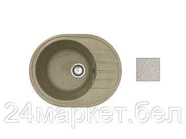 Мойка кухонная из искусственного камня RIO гранит 570х450 mm, AV Engineering