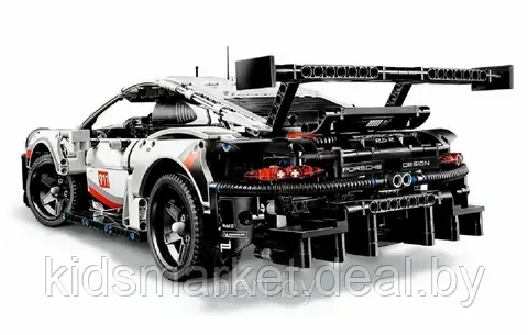 Конструктор радиоуправляемый 6045 Technic Porsche 911 RSR, 1590 деталь - фото 2 - id-p201301118