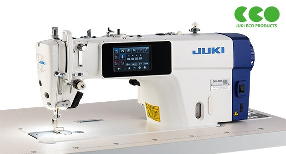 Juki DDL-900CS-M одноигольная промышленная прямострочная швейная машина с автоматическими функциями - фото 1 - id-p201316627