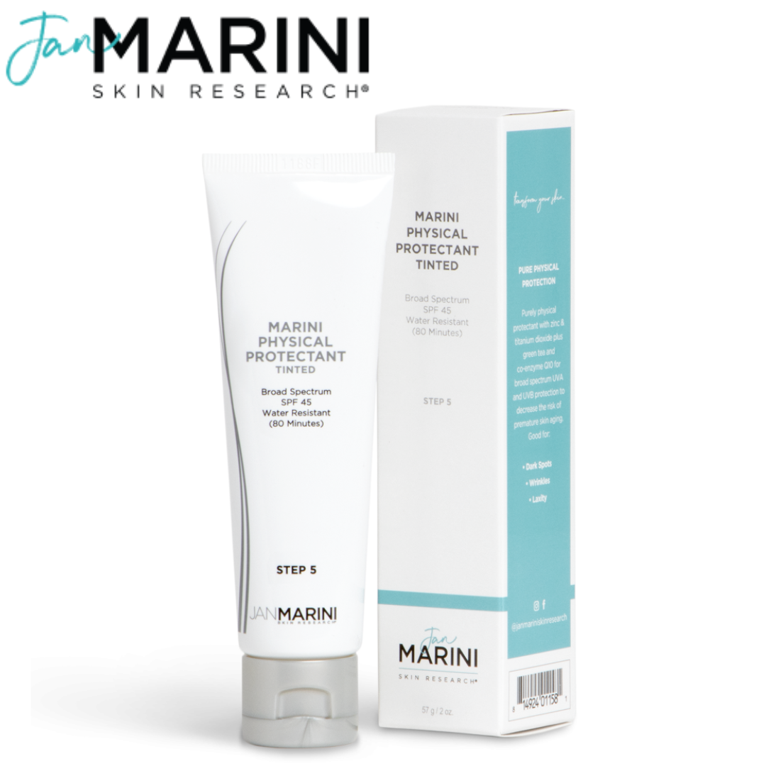 Солнцезащитный крем с тональным эффектом СПФ 45 Marini Physical Protectant Tinted SPF 45 Jan Marini