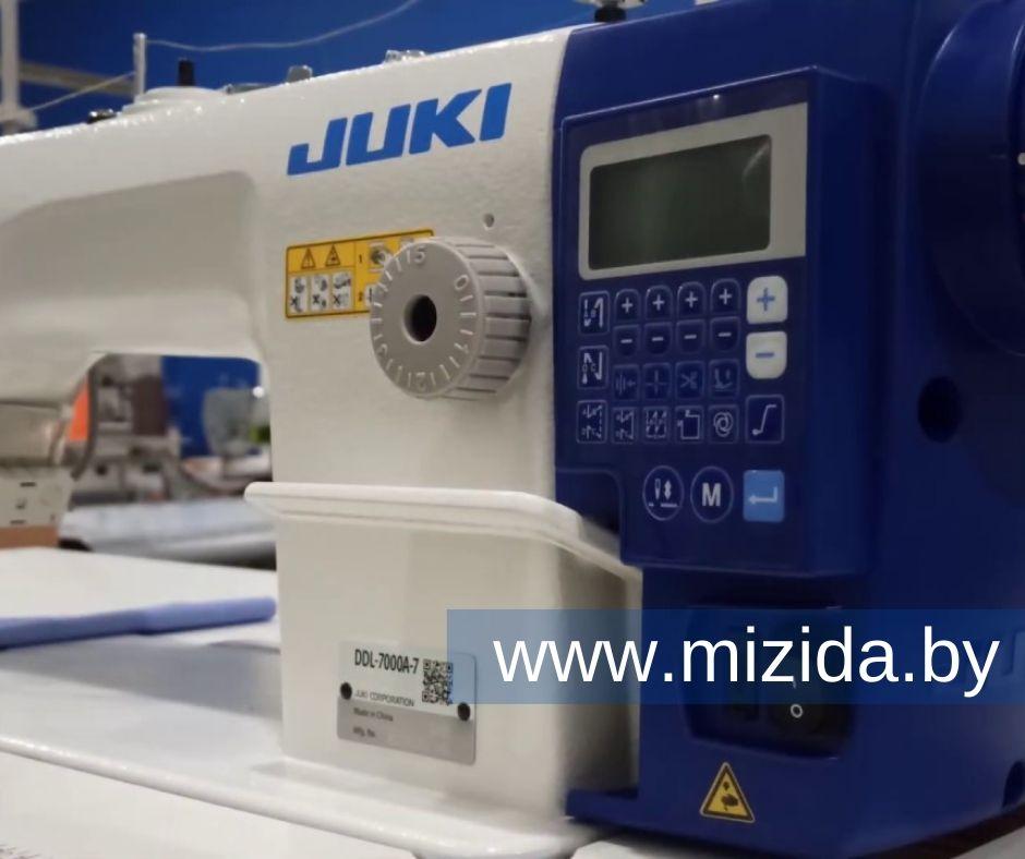 Juki DDL-7000 AH N7 NB AK85 одноигольная промышленная прямострочная швейная машина c автоматическими функциями - фото 1 - id-p201317486