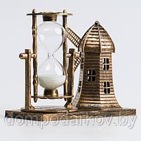 Песочные часы "Мельница", сувенирные, 15.5 х 7 х 12.5 см, фото 2