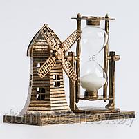 Песочные часы "Мельница", сувенирные, 15.5 х 7 х 12.5 см, фото 3