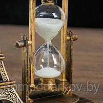 Песочные часы "Эйфелева башня", сувенирные, 15.5 х 6.5 х 15 см, микс, фото 4