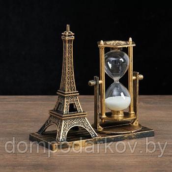 Песочные часы "Эйфелева башня", сувенирные, 15.5 х 6.5 х 15 см, микс
