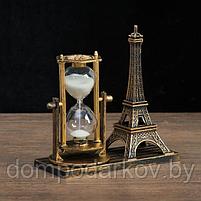 Песочные часы "Эйфелева башня", сувенирные, 15.5 х 6.5 х 15 см, микс, фото 2