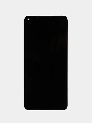 Дисплей (экран) для Xiaomi Redmi Note 9 c тачскрином и рамкой, черный, фото 2