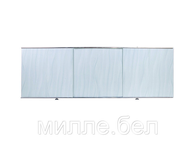 Экран под ванну 1,5 м, волна голубая, PERFECTO LINEA - фото 1 - id-p201383382