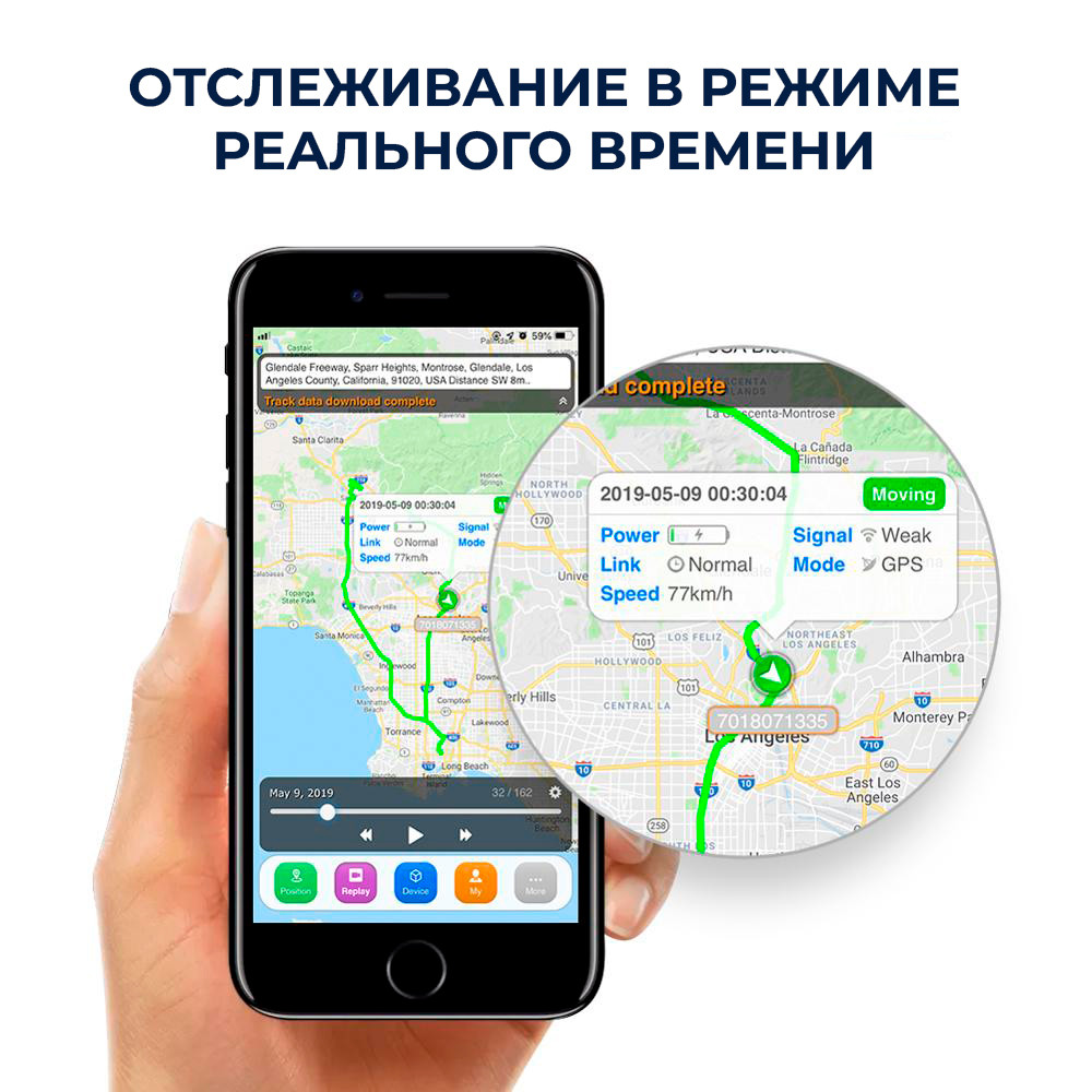GPS-трекер для отслеживания автомобиля в OBDII GSM SinoTrack ST-901 - фото 5 - id-p201387642