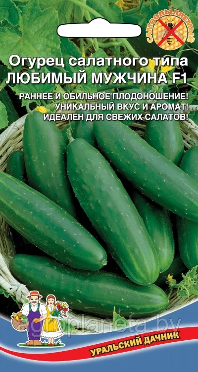 Огурец Любимый Мужчина F1 12шт Уральский Дачник